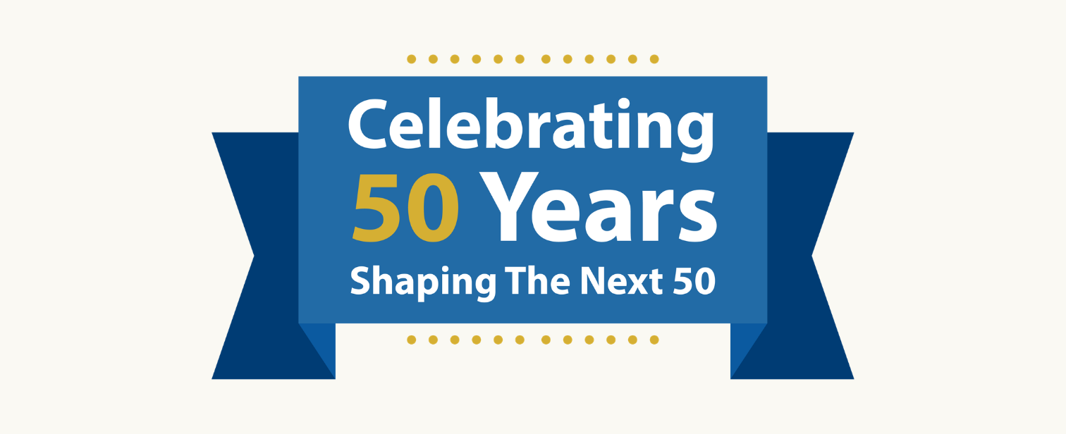 MICA Banner 50Th Anniversary