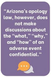 Arizona's Apology Law